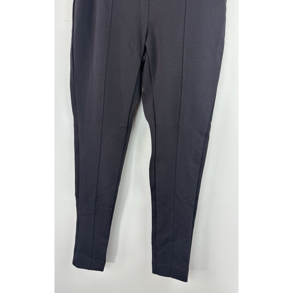 ✨2/$20 J. Jill Ponte Leggings Pleated Brown Pants Small Autumn Fall Minimalist - Picture 5 of 14